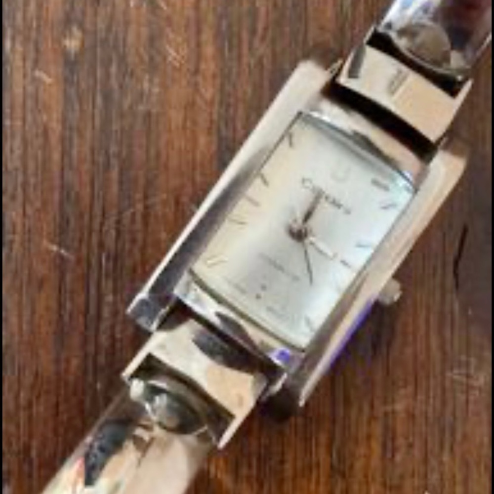 Vintage Cardini Rectangular Bangle Watch - Tested & Working (No Battery) - Picture 4 of 6